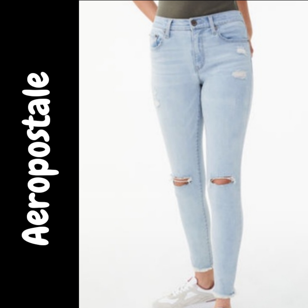 Aeropostale high waisted ankle jeggings